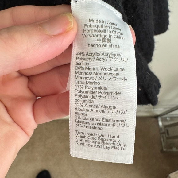 J.crew black Odette sweater cardigan lady jacket with jewel buttons size 2X - Picture 7 of 7